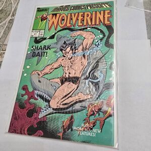 Marvel Comics Presents #41 Wolverine Shark Bait Cover Marvel 1990